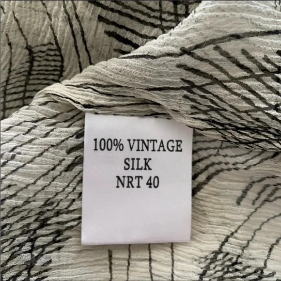 Winter Kate Y2K vintage sheer blouse - Picture 5 of 6